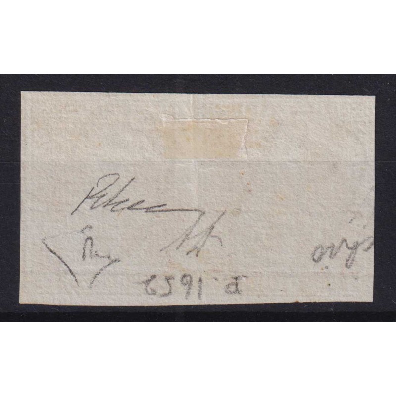 TOSCANA 1851 COPPIA 1 SOLDO BISTRO ARANCIO N.2d US. CERT. MARGINATA...