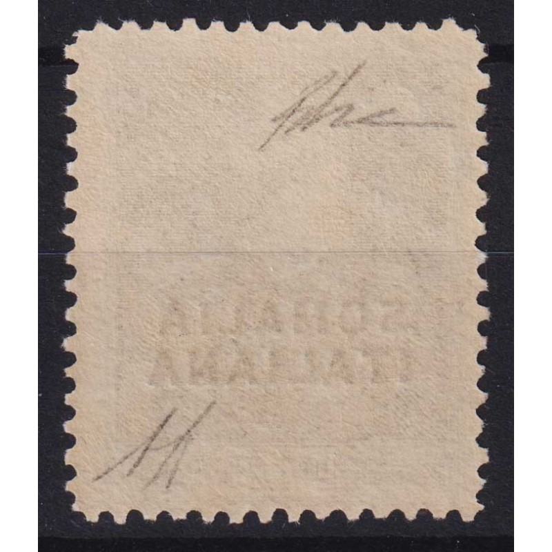 COLONIE SOMALIA 1925-26 GIUBILEO DEL RE 1,25 LIRE DENT.11 G.I MNH**...
