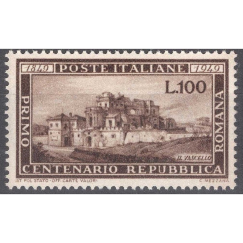 REPUBBLICA 1949 ROMANA G.I MNH**  | Filatelia Meloni