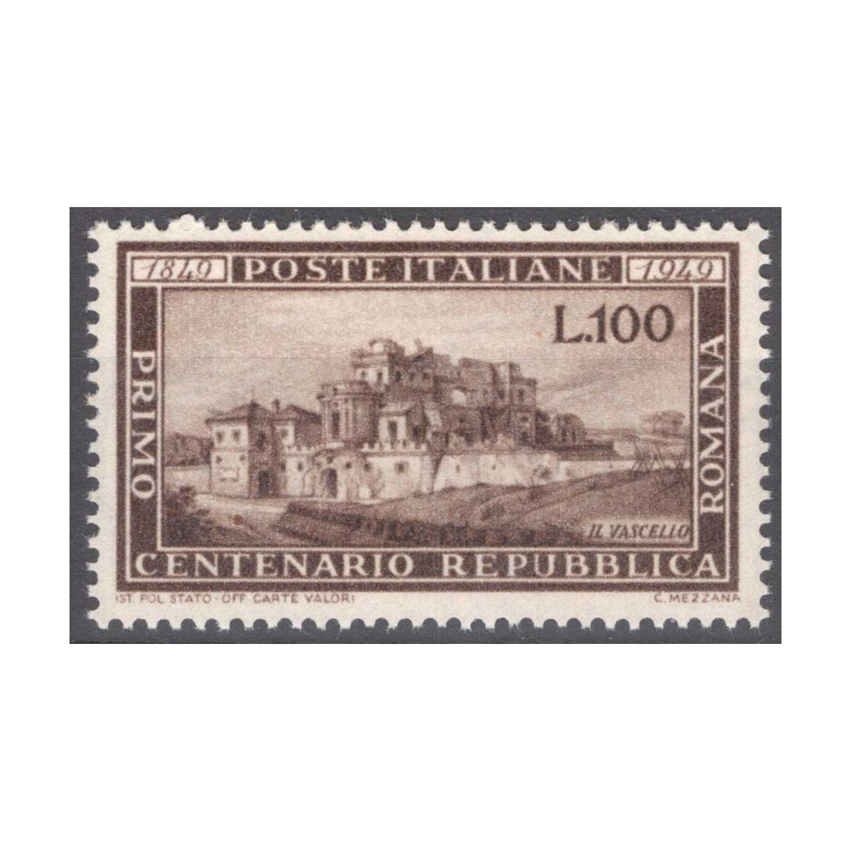 REPUBBLICA 1949 ROMANA G.I MNH**  | Filatelia Meloni REPUBBLICA 1949 ROMANA G.I MNH**  | Filatelia Meloni