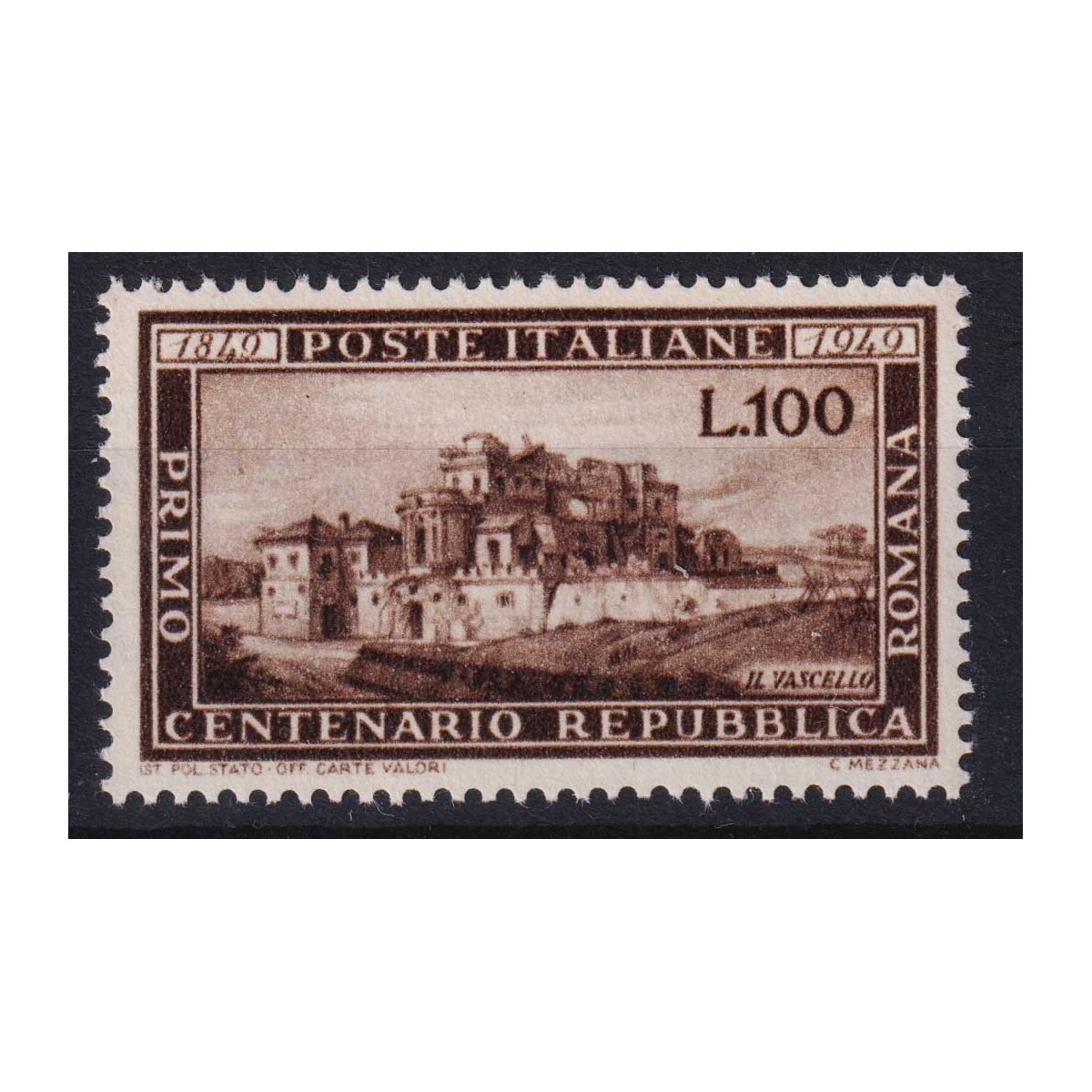 REPUBBLICA 1949 ROMANA G.I MNH**  | Filatelia Meloni REPUBBLICA 1949 ROMANA G.I MNH**  | Filatelia Meloni