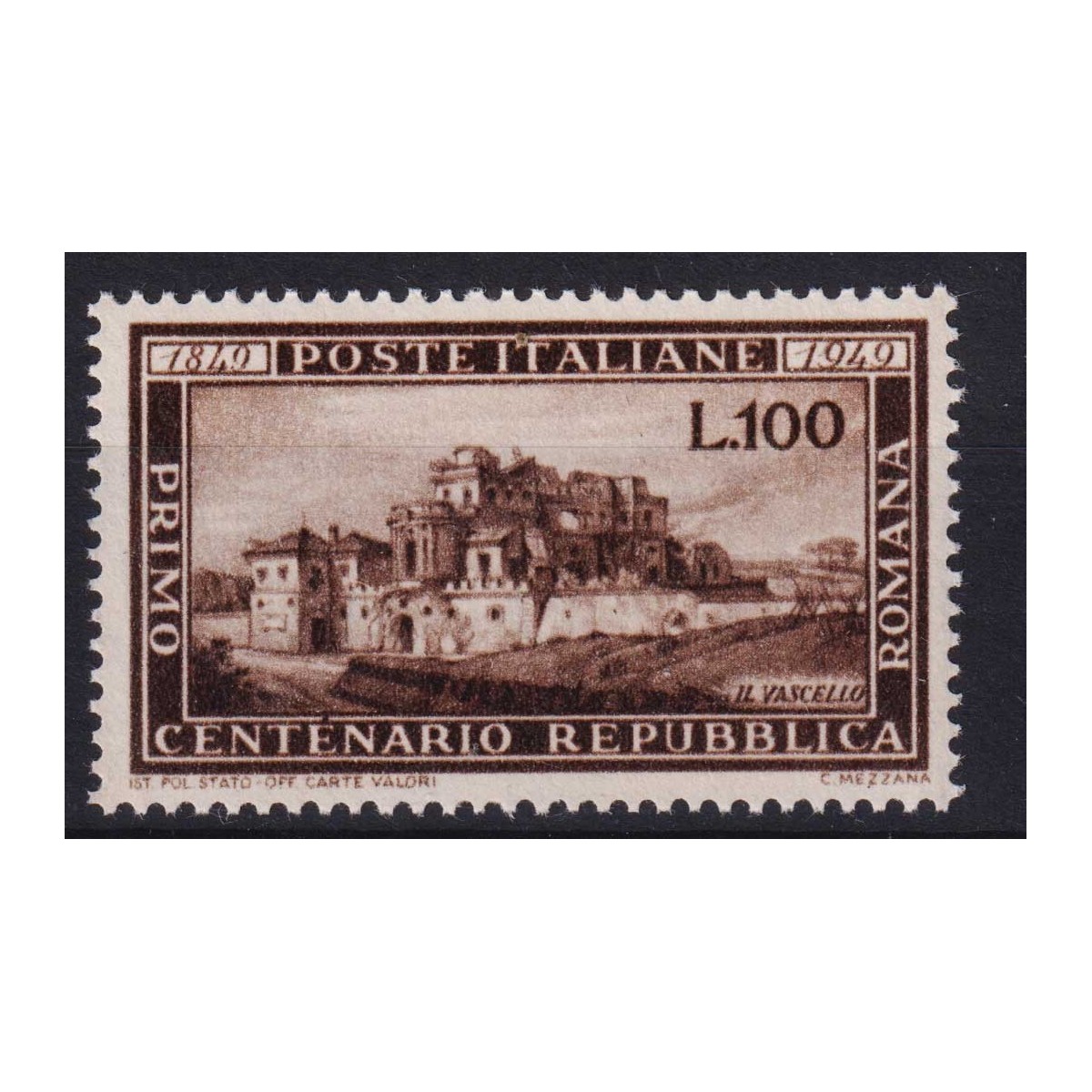 REPUBBLICA 1949 ROMANA G.I MNH**  | Filatelia Meloni REPUBBLICA 1949 ROMANA G.I MNH**  | Filatelia Meloni