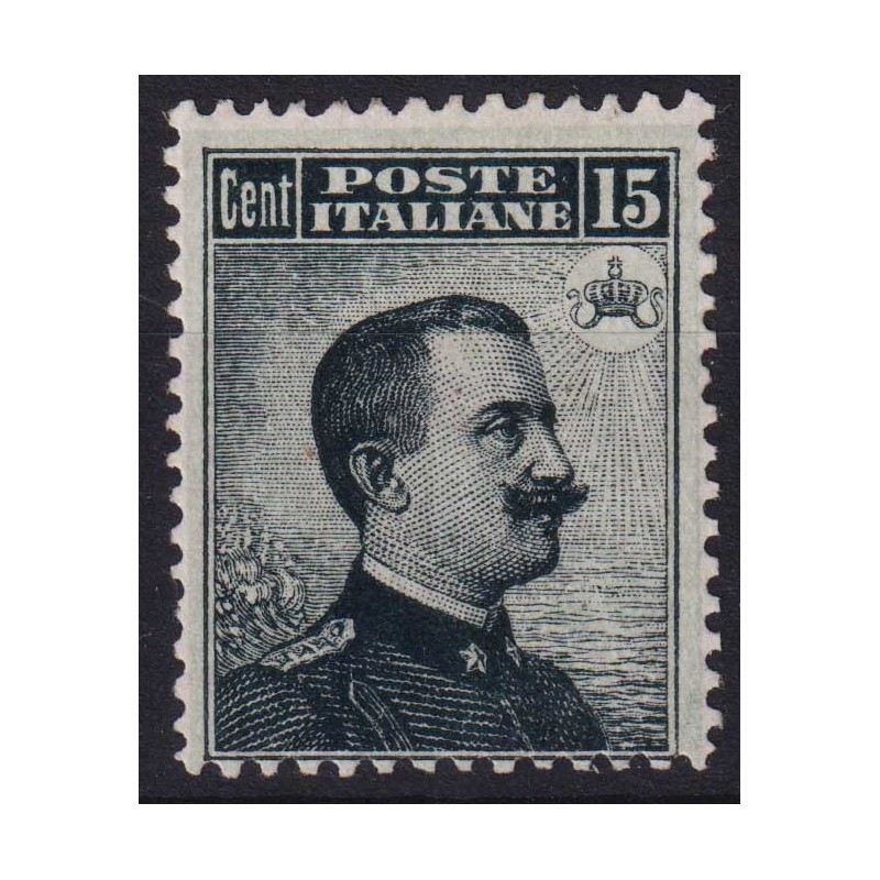 REGNO D'ITALIA 1909 MICHETTI 15 CENTESIMI N.86 G.I MNH**  | Filatel...