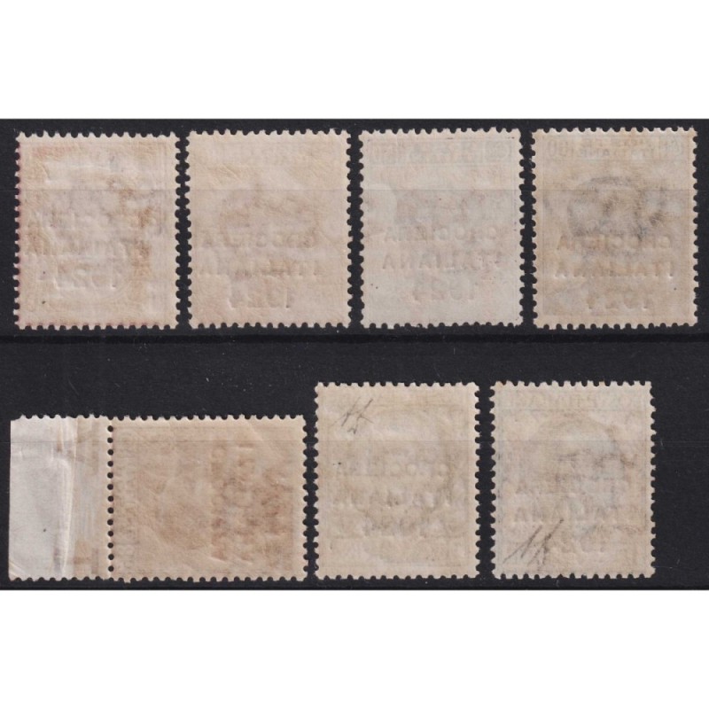 REGNO D'ITALIA 1924 CROCIERA ITALIANA 7 VALORI G.I MNH**  | Filatel...