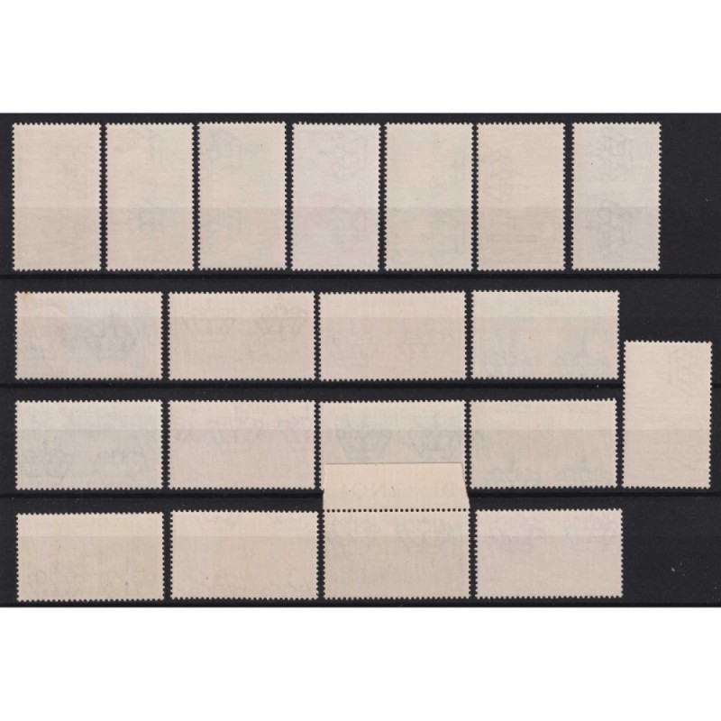 REGNO D'ITALIA 1932 DECENNALE MARCIA SU ROMA 20 VALORI G.I MNH** CE...