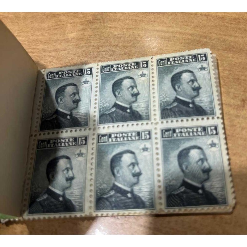 REGNO D'ITALIA 1906 MICHETTI LIBRETTO N.1 G.I MNH** CERT.  | Filate...