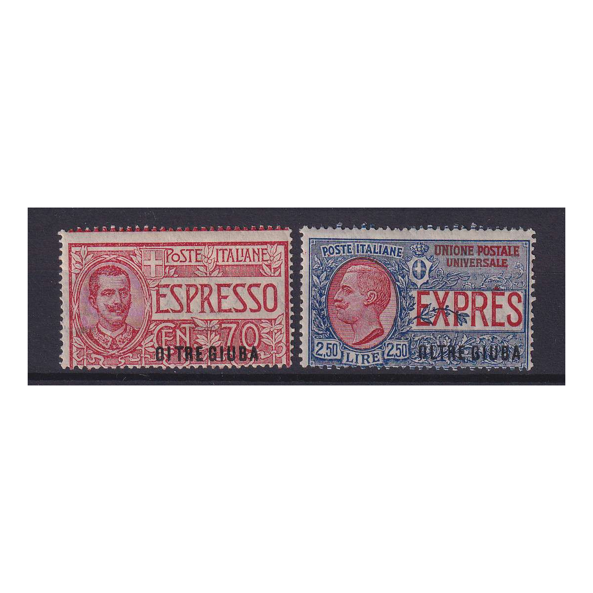 COLONIE OLTRE GIUBA 1926 ESPRESSI 2 V. N.1-2 G.I MNH**  | Filatelia... COLONIE OLTRE GIUBA 1926 ESPRESSI 2 V. N.1-2 G.I MNH**  | Filatelia...