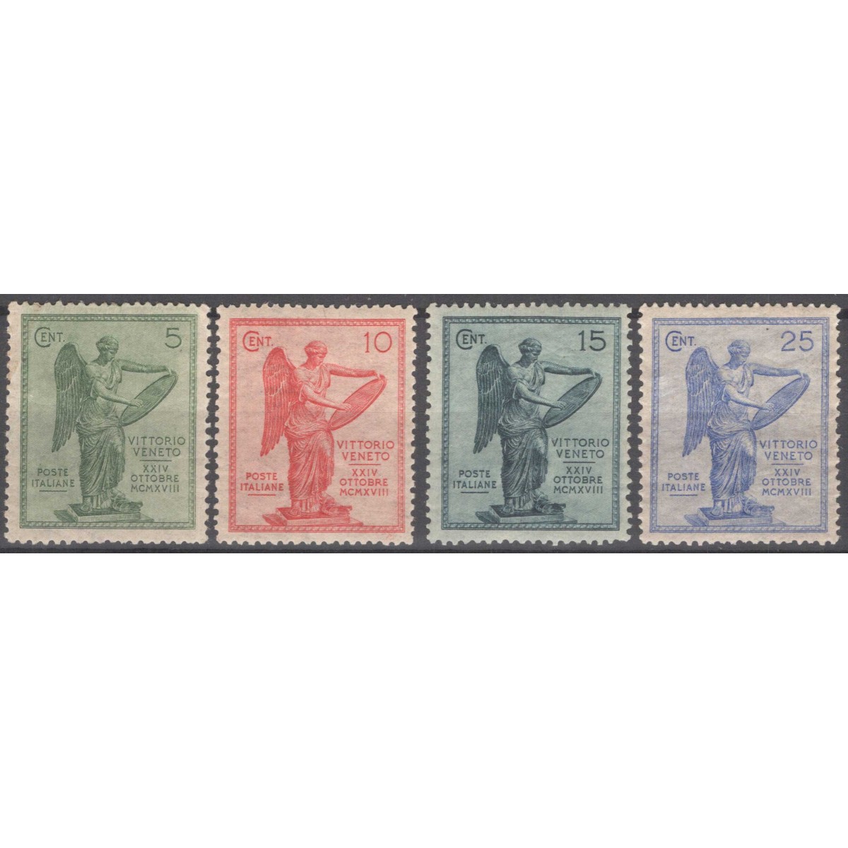 REGNO D'ITALIA 1921 VITTORIA 4 V. G.I MNH**  | Filatelia Meloni REGNO D'ITALIA 1921 VITTORIA 4 V. G.I MNH**  | Filatelia Meloni