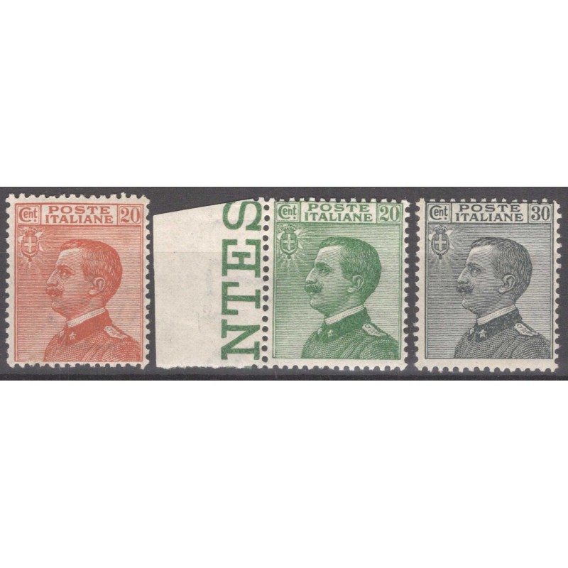 REGNO D'ITALIA 1925 MICHETTI 3 V. G.I MNH**  | Filatelia Meloni