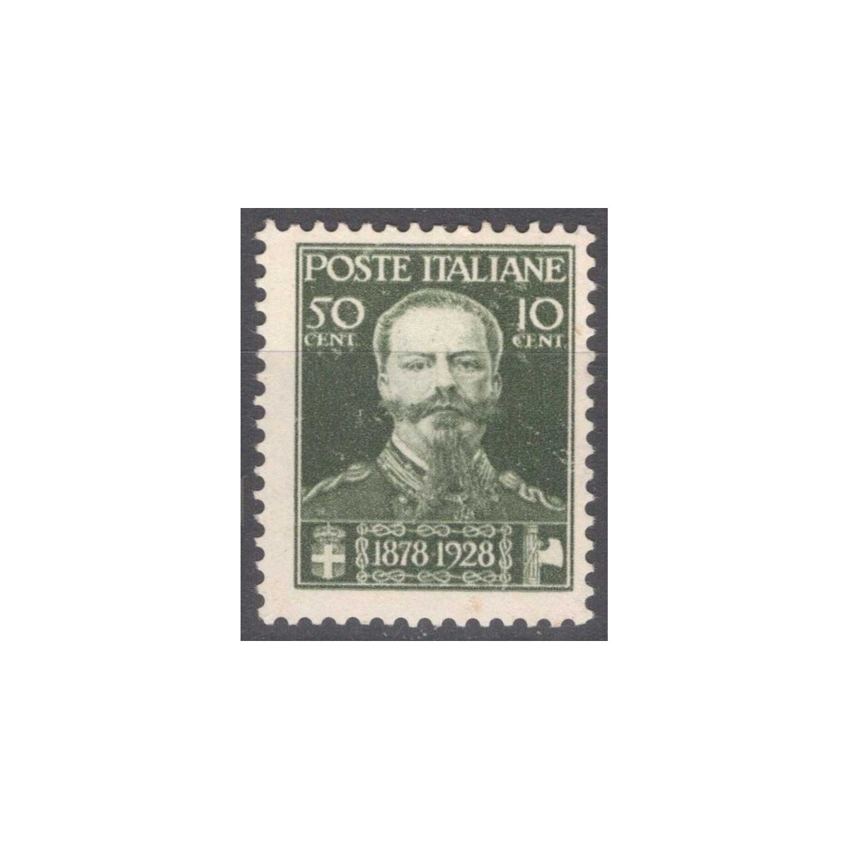REGNO D'ITALIA 1928 CINQUANTENARIO MORTE VITTORIO EMANUELE G.I MNH*... REGNO D'ITALIA 1928 CINQUANTENARIO MORTE VITTORIO EMANUELE G.I MNH*...
