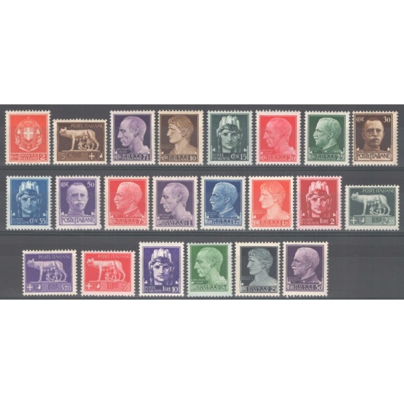 REGNO D'ITALIA 1929-42 IMPERIALE 22 V. G.I MNH**  | Filatelia Meloni