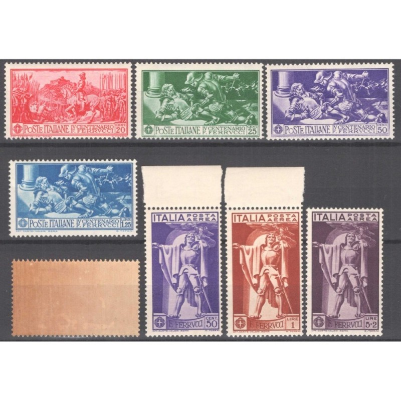 REGNO D'ITALIA 1930 FERRUCCI 8 V. G.I MNH**  | Filatelia Meloni