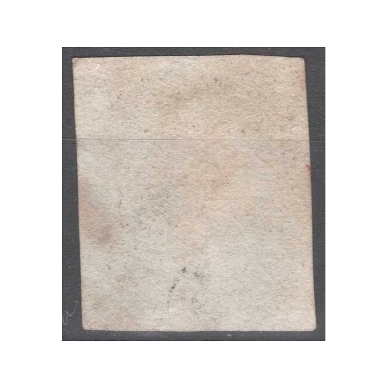 GRAN BRETAGNA 1840 1 PENNY NERO BLACK N.1 US. MARGINATO CERT.  | Fi...