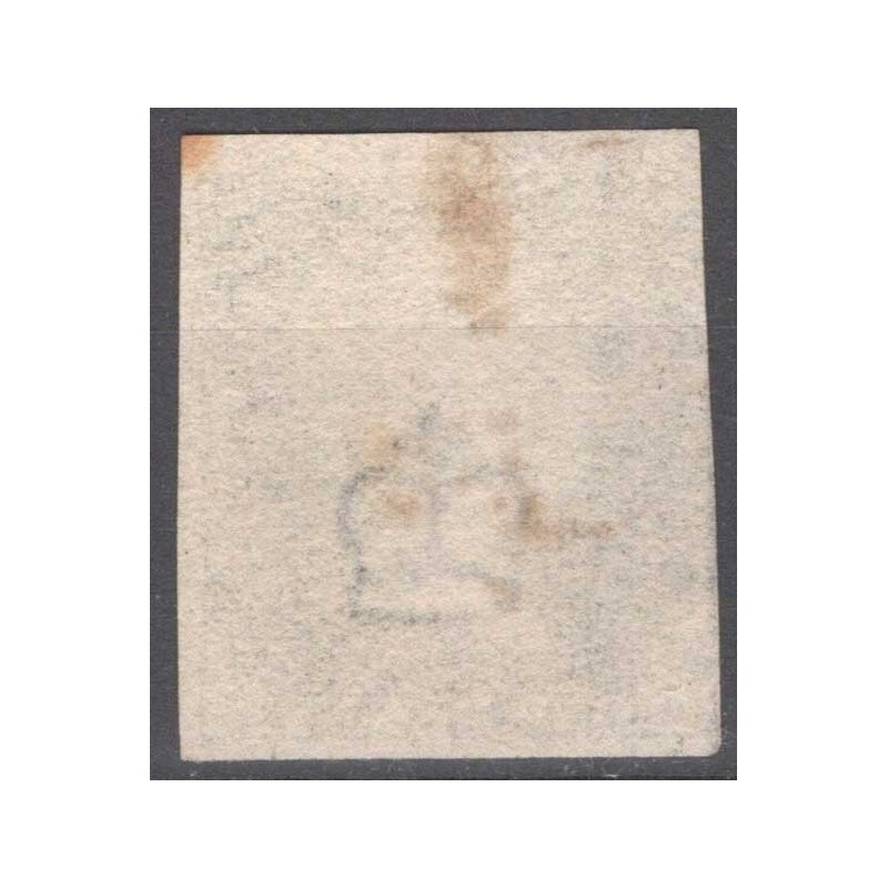 GRAN BRETAGNA 1840 1 PENNY NERO BLACK N.1 US. MARGINATO CERT.  | Fi...