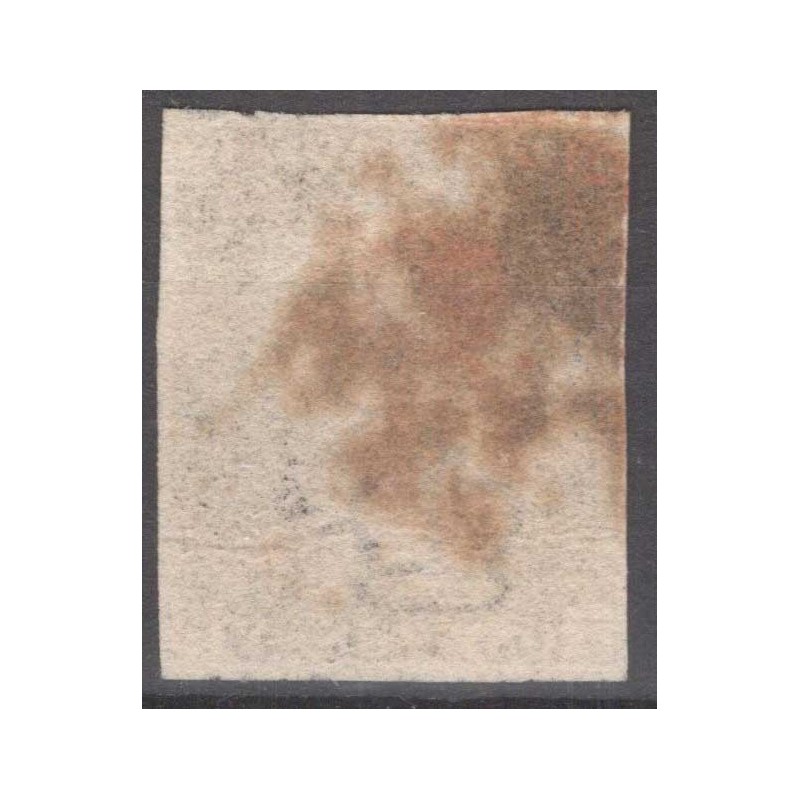 GRAN BRETAGNA 1840 1 PENNY NERO BLACK N.1 US. MARGINATO CERT.  | Fi...