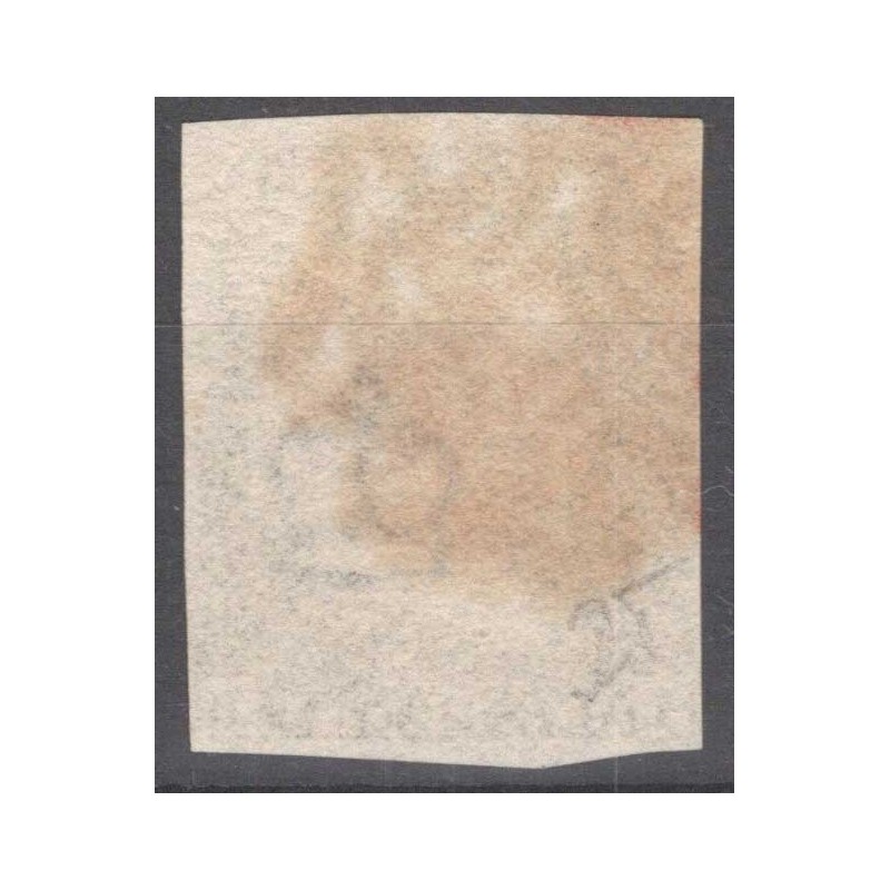 GRAN BRETAGNA 1840 1 PENNY NERO BLACK N.1 US. MARGINATO CERT.  | Fi...