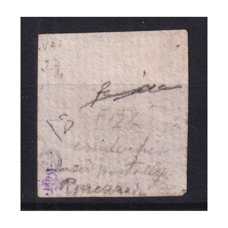 NAPOLI 1859-61 20 GRANA CARMINIO CARTA VERGATA FALSO V TIPO N.F12b ...