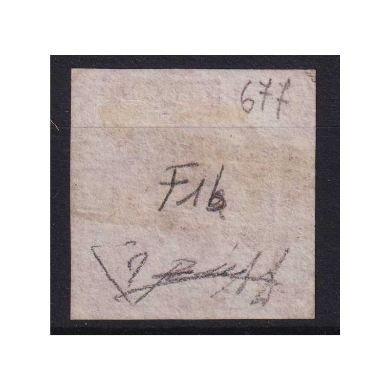 NAPOLI 1859-61 2 GRANA VIOLETTO CHIARO FALSO I TIPO II STATO N.F1b ...