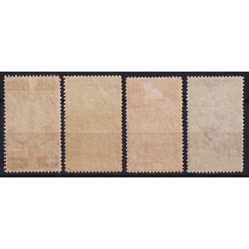 REGNO D'ITALIA 1911 UNITA' D'ITALIA 4 V. G.I MNH** / G.O MH*  | Fil...