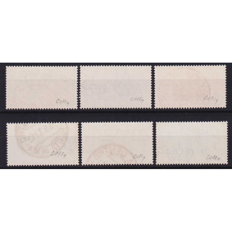 REGNO D'ITALIA 1932 P/A DANTE ALIGHIERI 6 V. US. FIRMATI COLLA  | F...