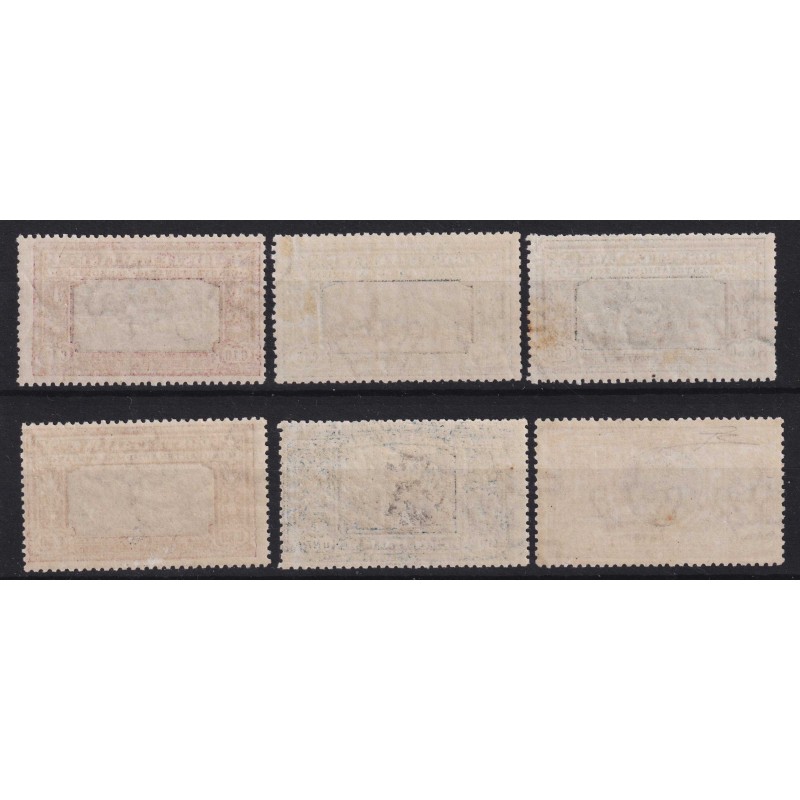 REGNO D'ITALIA 1924 MANZONI 6 VALORI G.I MNH** CERT.  | Filatelia M...