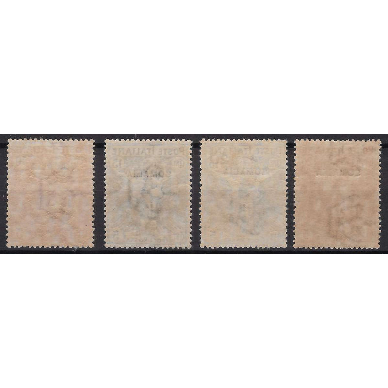COLONIE SOMALIA 1916 CROCE ROSSA 4 VALORI G.I MNH**  | Filatelia Me...