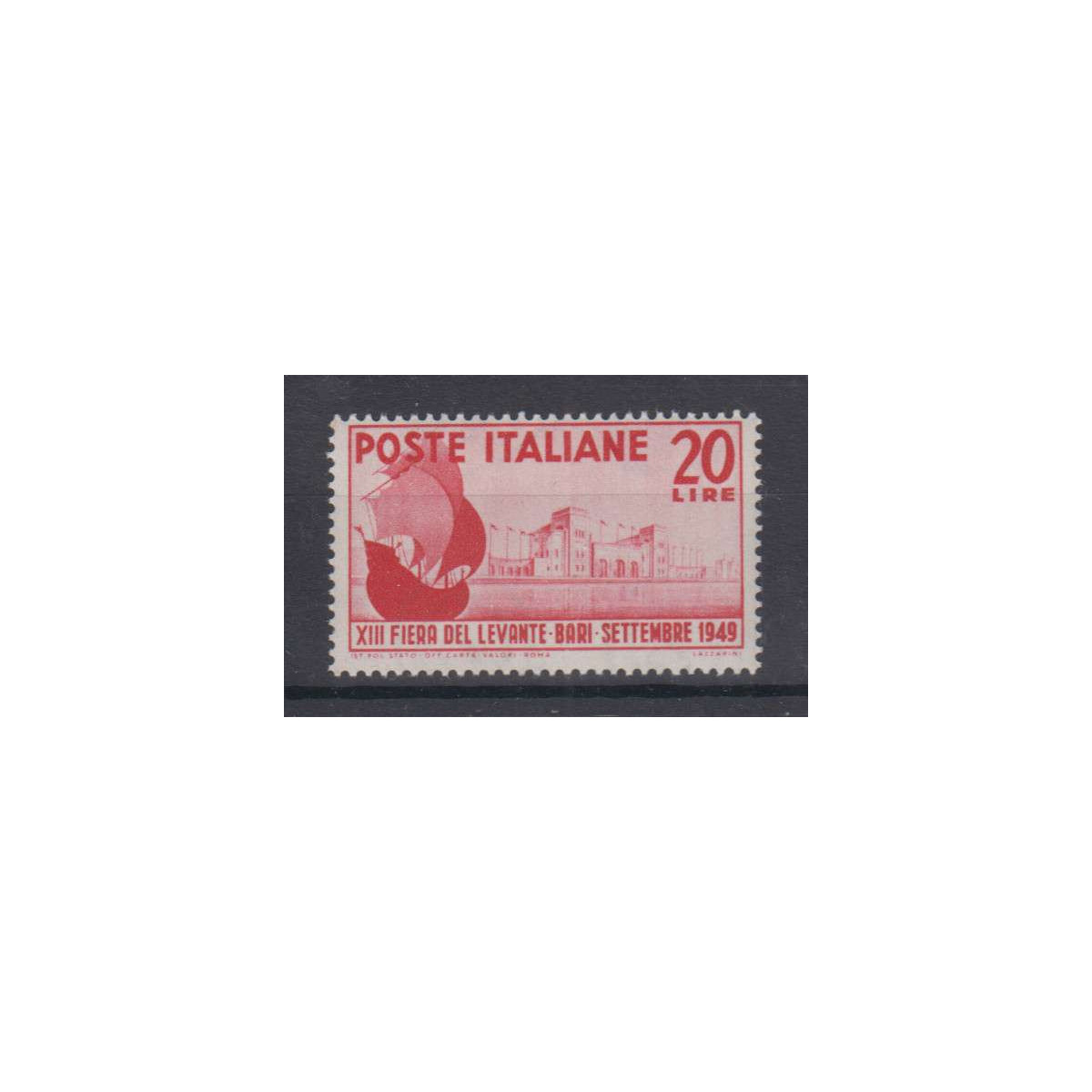 REPUBBLICA 1949 FIERA DEL LEVANTE DI BARI G.I MNH** 4 | Filatelia ... REPUBBLICA 1949 FIERA DEL LEVANTE DI BARI G.I MNH** 4 | Filatelia ...