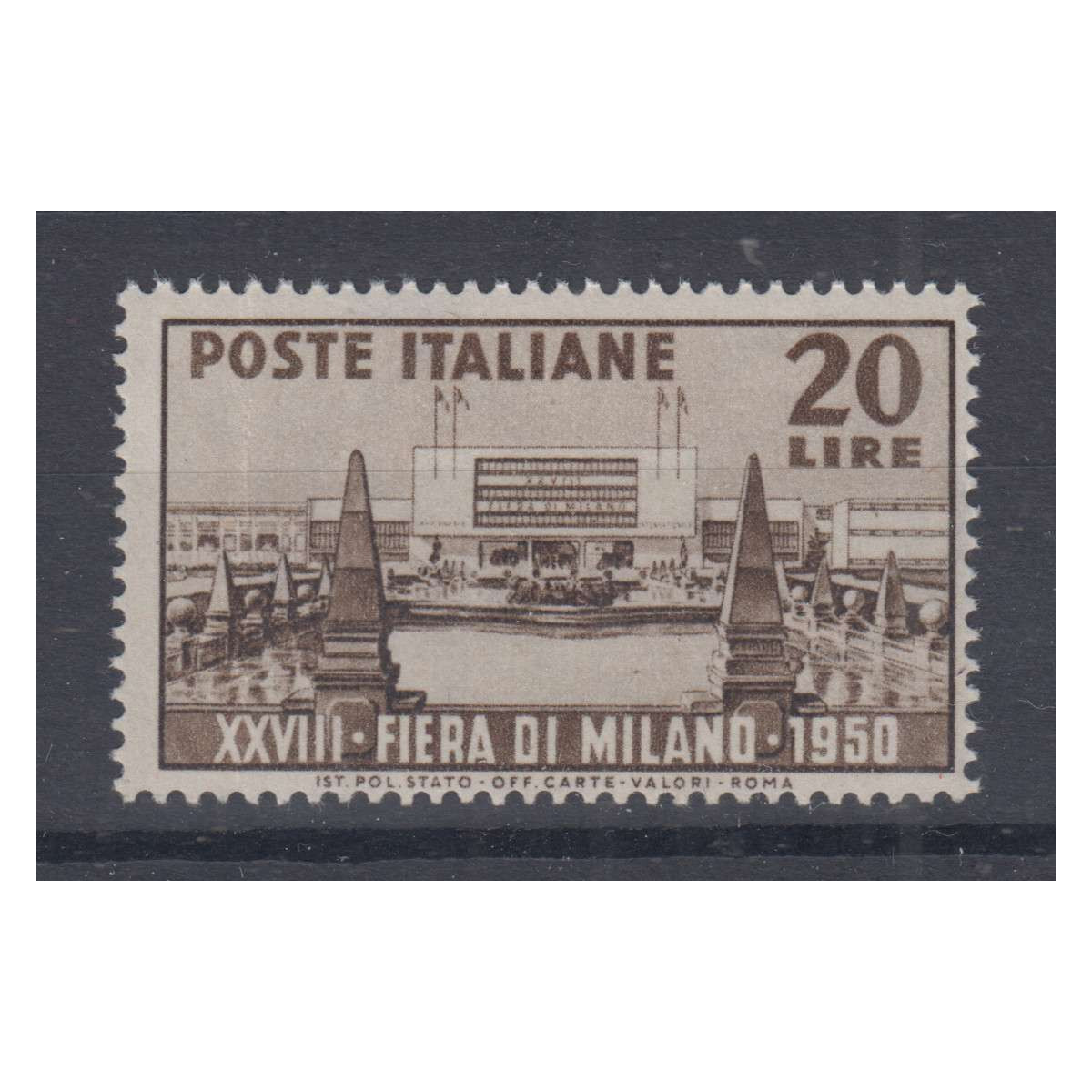 REPUBBLICA 1950 FIERA DI MILANO G.I MNH** 3  | Filatelia Meloni REPUBBLICA 1950 FIERA DI MILANO G.I MNH** 3  | Filatelia Meloni