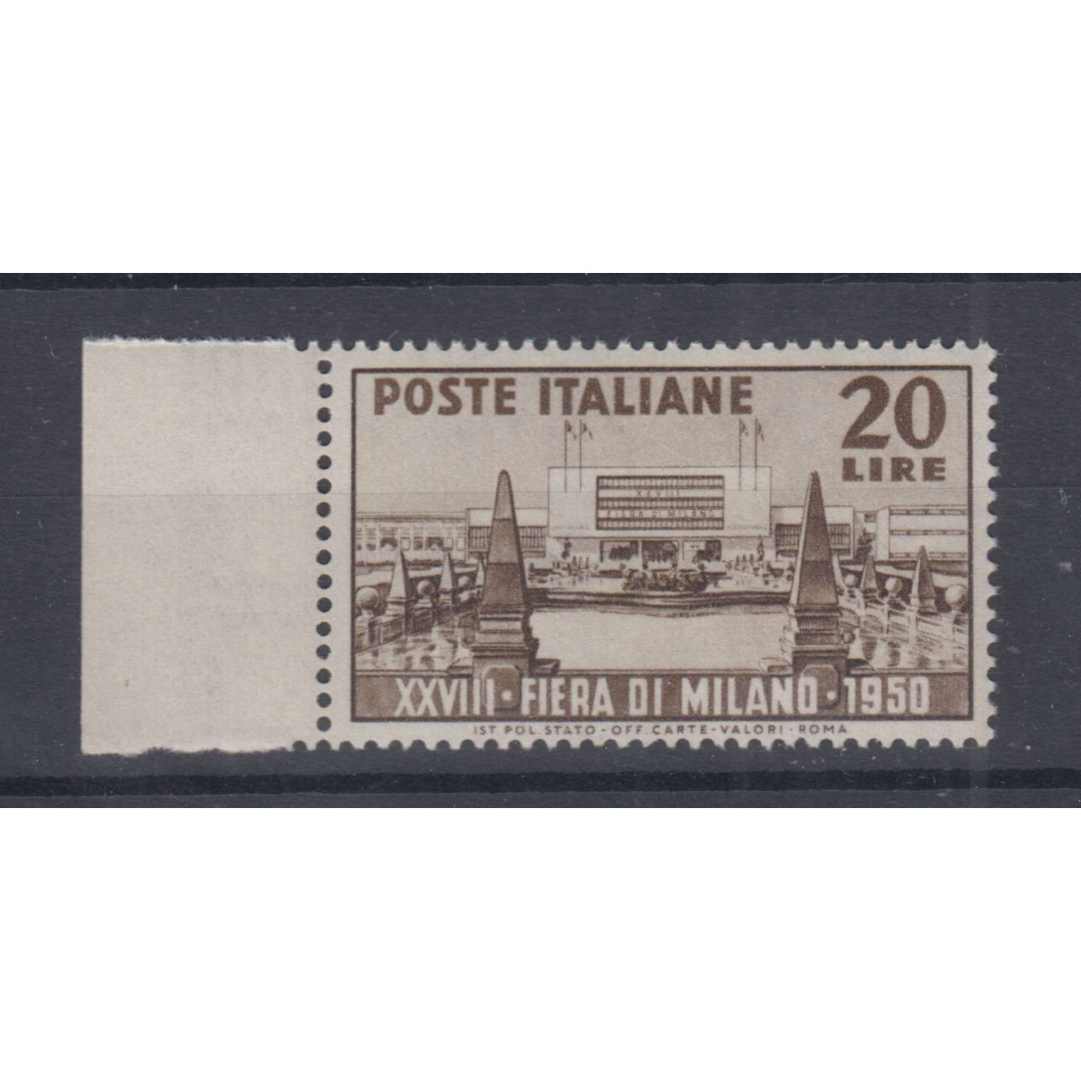 REPUBBLICA 1950 FIERA DI MILANO G.I MNH** BORDO FOGLIO 1 | Filatel... REPUBBLICA 1950 FIERA DI MILANO G.I MNH** BORDO FOGLIO 1 | Filatel...