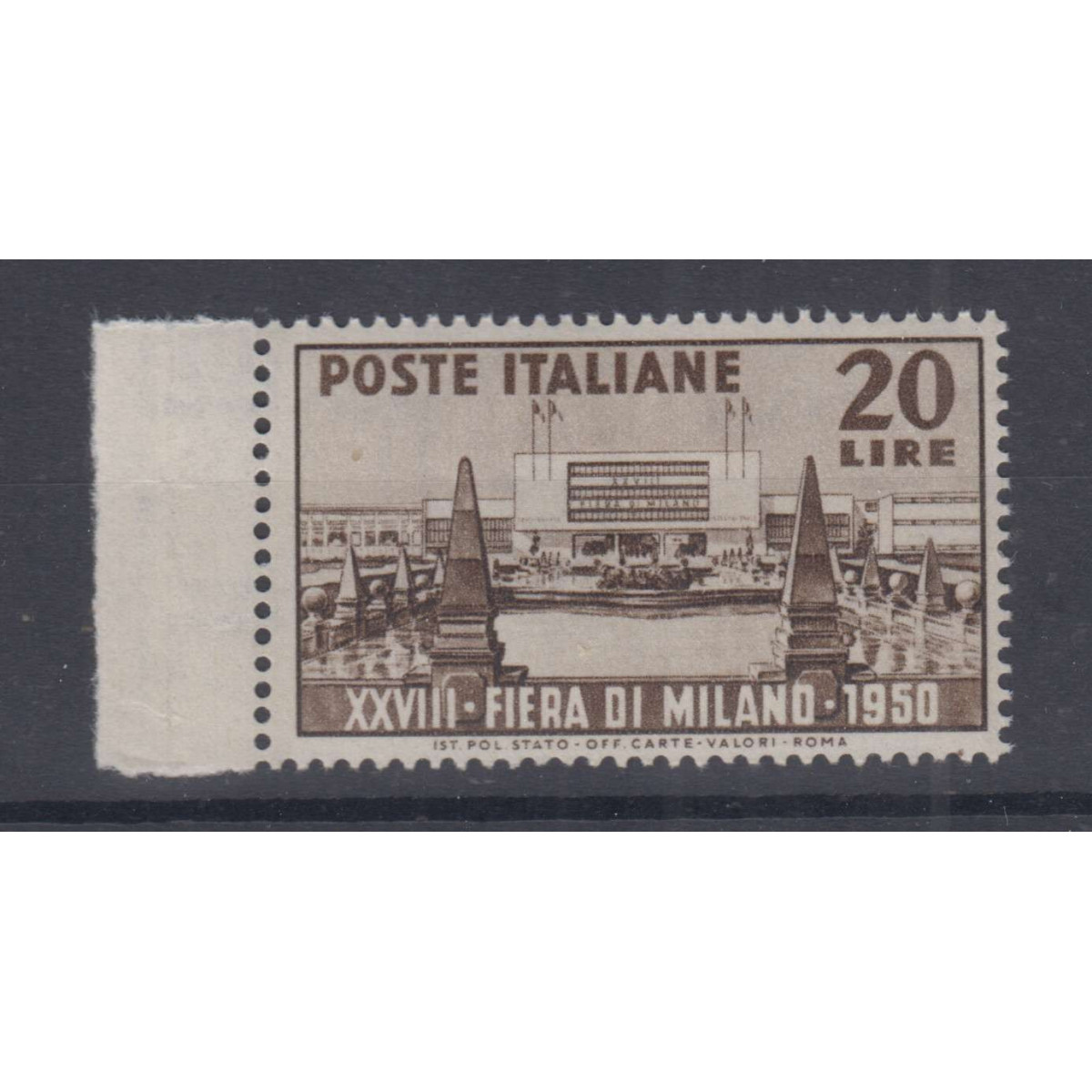 REPUBBLICA 1950 FIERA DI MILANO G.I MNH** BORDO FOGLIO 2 | Filatel... REPUBBLICA 1950 FIERA DI MILANO G.I MNH** BORDO FOGLIO 2 | Filatel...