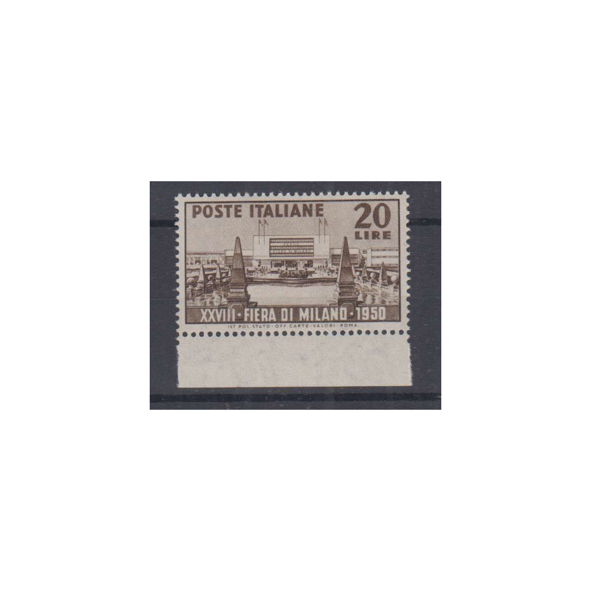 REPUBBLICA 1950 FIERA DI MILANO G.I MNH** BORDO FOGLIO 7 | Filatel... REPUBBLICA 1950 FIERA DI MILANO G.I MNH** BORDO FOGLIO 7 | Filatel...