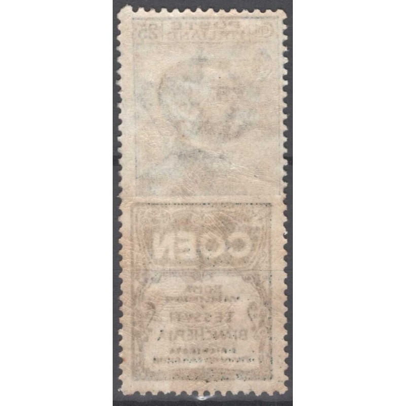REGNO D'ITALIA 1924 PUBBLICITARI 25 C. COEN N.5 G.I MNH** CENTRATO ...