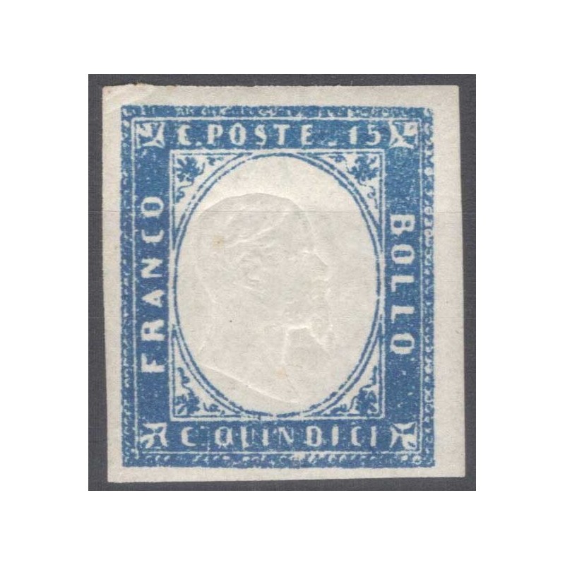 REGNO D'ITALIA 1863 15 CENTESIMI N.11 G.I MNH**  | Filatelia Meloni