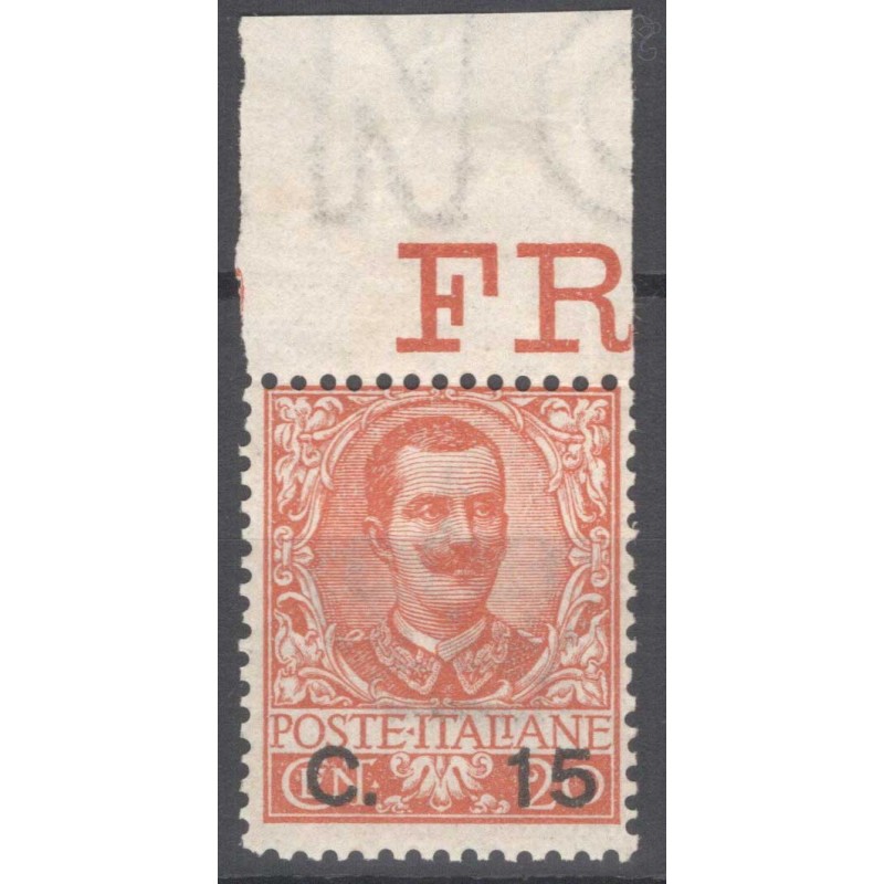 REGNO D'ITALIA 1905 FLOREALE 15 C. SU 20 C. N.79 G.I MNH**  | Filat...