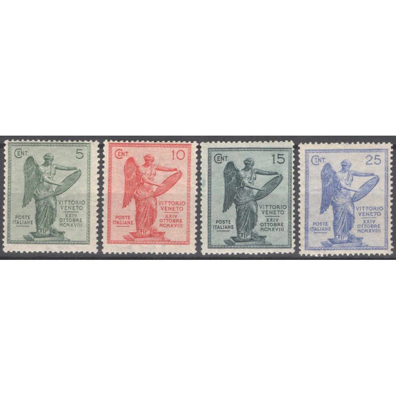 REGNO D'ITALIA 1921 VITTORIA 4 VALORI G.I MNH**  | Filatelia Meloni