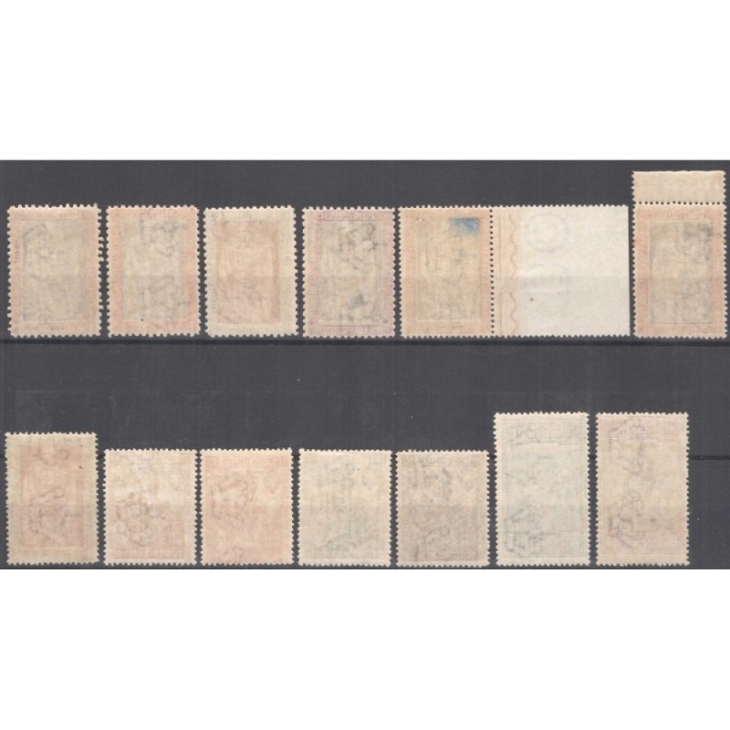 REGNO D'ITALIA 1928 FILIBERTO E VITTORIA 13 VALORI G.I MNH** CERT. ...