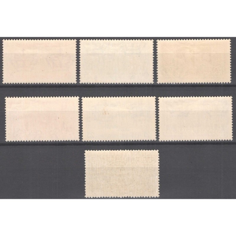 REGNO D'ITALIA 1929 MONTECASSINO 7 VALORI G.I MNH**  | Filatelia Me...