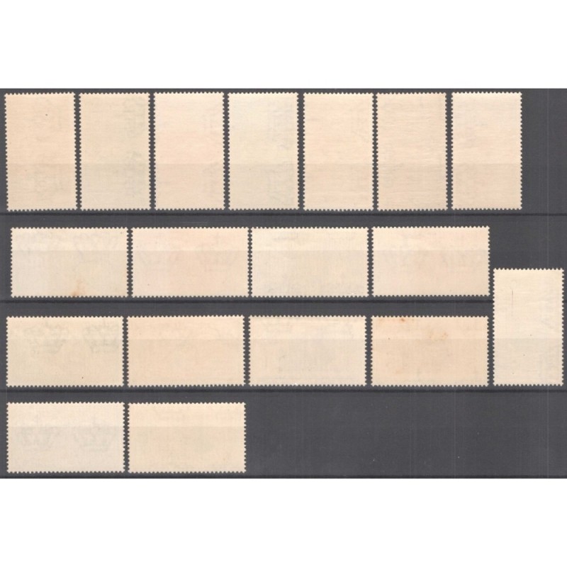 REGNO D'ITALIA 1932 DANTE ALIGHIERI 18 VALORI G.I MNH**  | Filateli...