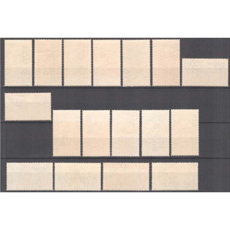 REGNO D'ITALIA 1932 GIUSEPPE GARIBALDI 17 VALORI G.I MNH** CERT.  |...