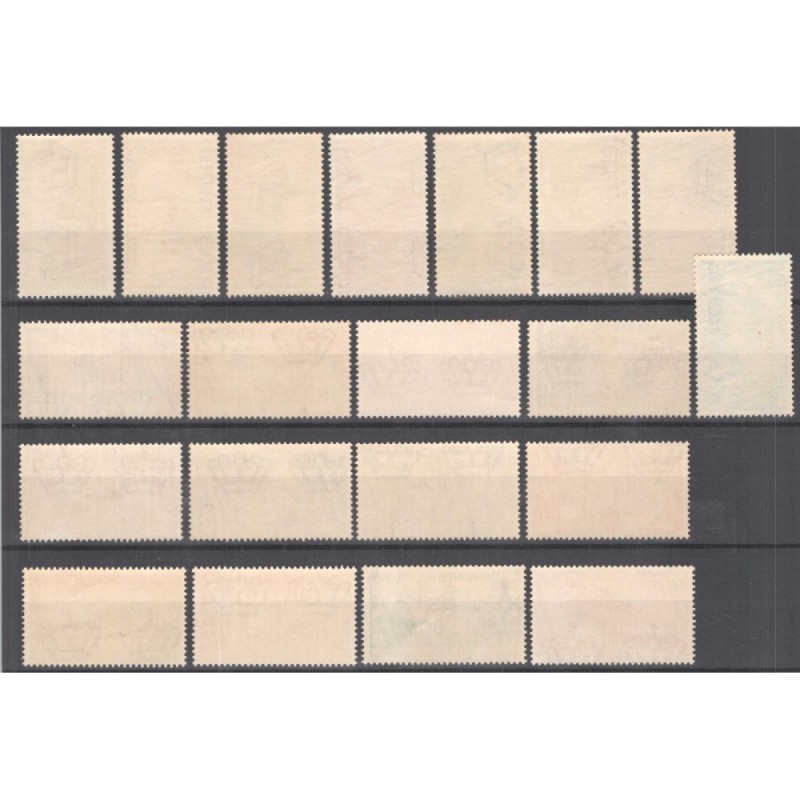 REGNO D'ITALIA 1932 DECENNALE MARCIA SU ROMA 20 VALORI G.I MNH**  |...