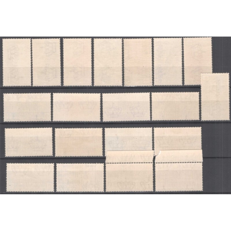 REGNO D'ITALIA 1934 MEDAGLIE AL VALOR MILITARE 20 V. G.I MNH** CERT...