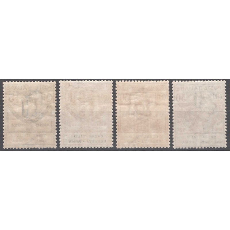 REGNO 1924 PARASTATALI OPERA ITALIA REDENTA ROMA G.I MNH** CERT.  |...