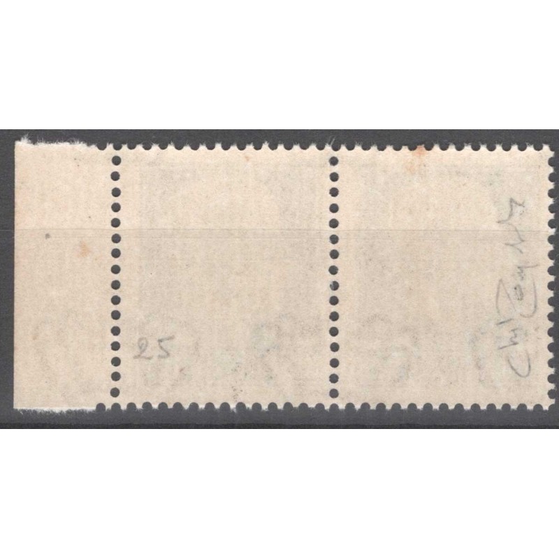 R.S.I. SOCIALE 1944 SAGGIO 1,25 LIRE TIR. GENOVA N.P9 G.I MNH** CER...