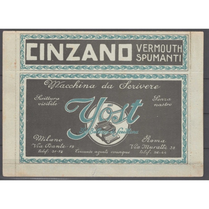 REGNO 1921 B.L.P 40 CENTESIMI N.4 SU BUSTA BLP  | Filatelia Meloni