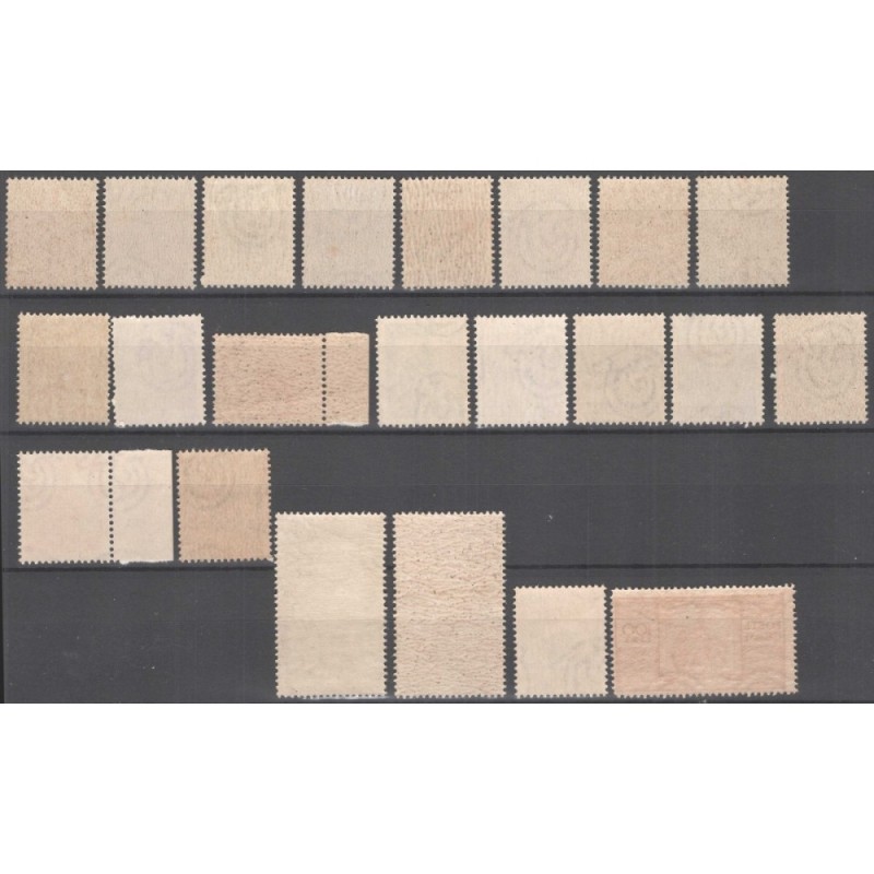 REPUBBLICA 1945-46 DEMOCRATICA 23 VALORI G.I MNH** CERT.  | Filatel...