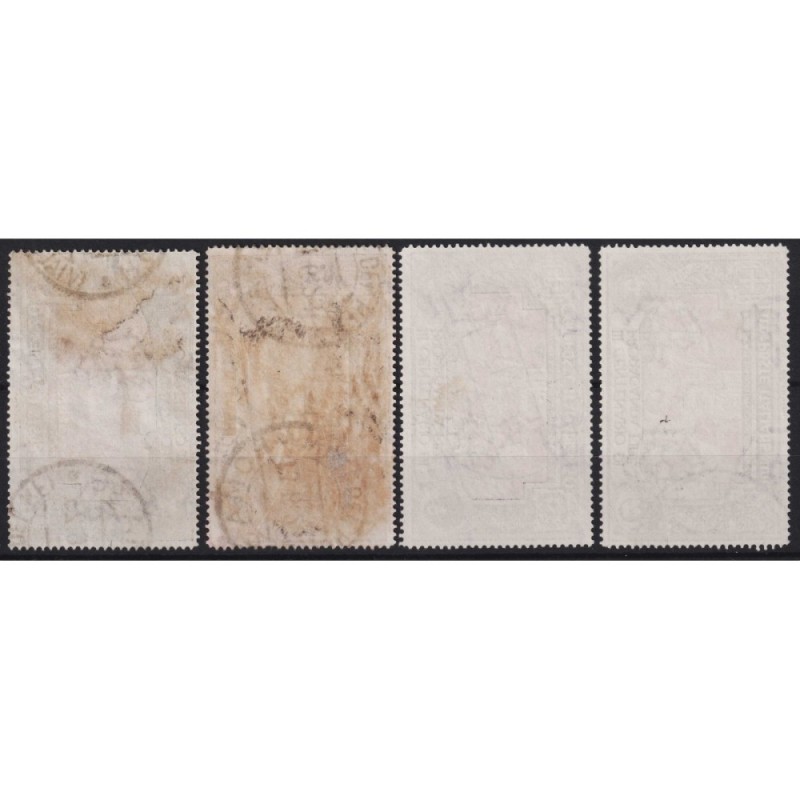 REGNO D'ITALIA 1923 PROPAGANDA FIDE 4 V. US. ALCUNI ANNULLI ORIGINA...