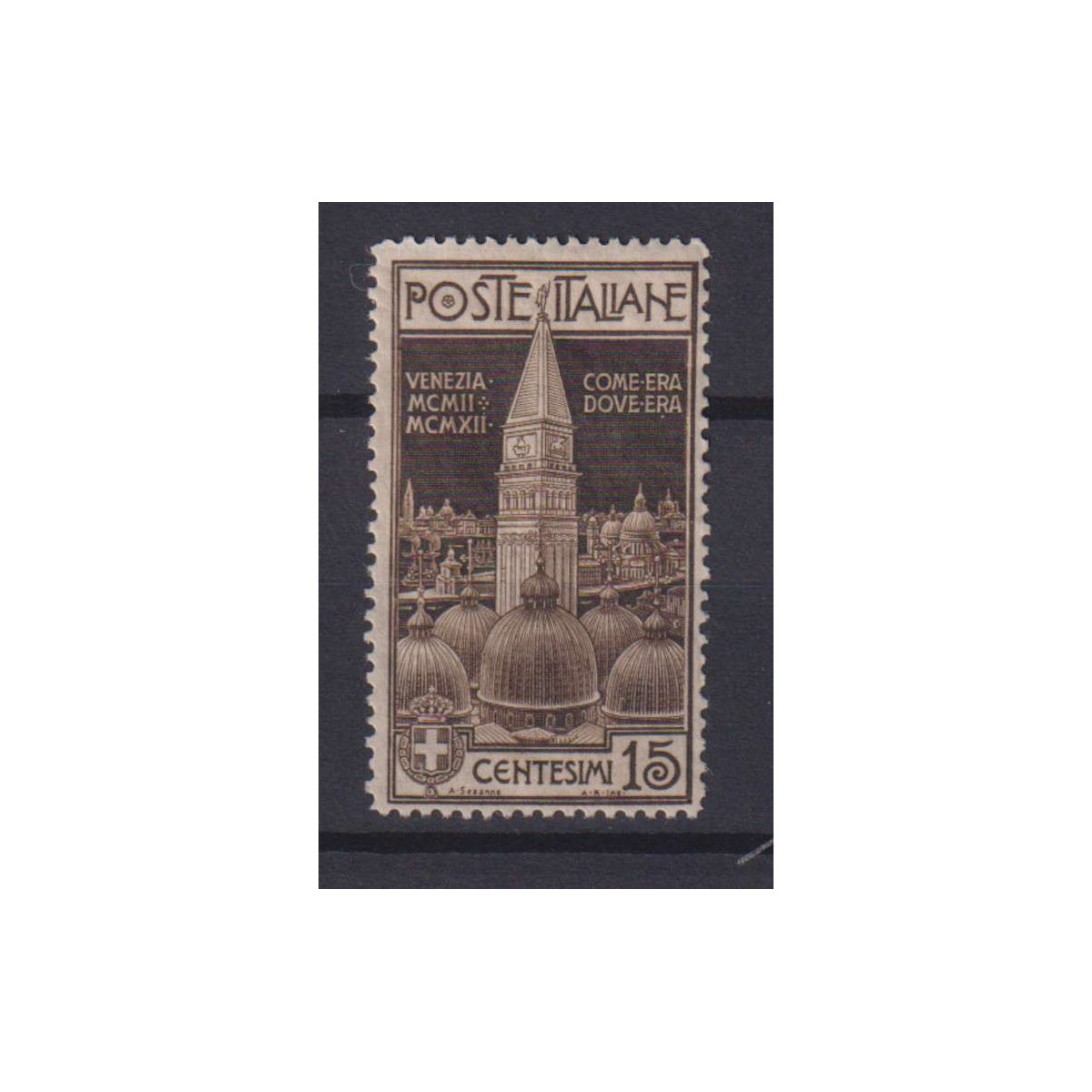 REGNO 1912 CAMPANILE S. MARCO 15 CENTESIMI G.I MNH**  | Filatelia M... REGNO 1912 CAMPANILE S. MARCO 15 CENTESIMI G.I MNH**  | Filatelia M...