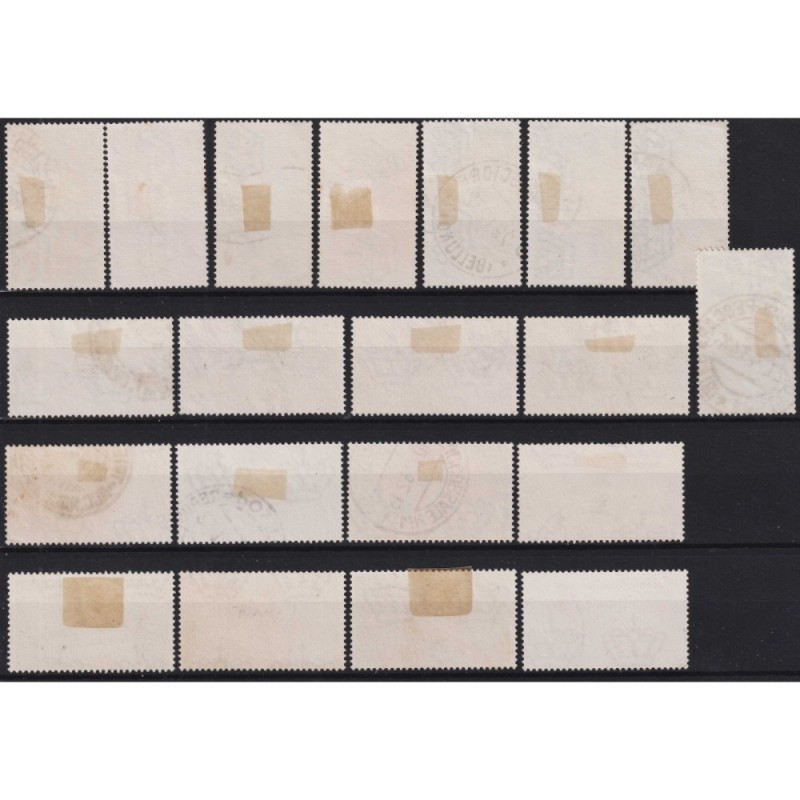 REGNO D'ITALIA 1932 DECENNALE MARCIA SU ROMA 20 V. US. ALCUNI ANNUL...