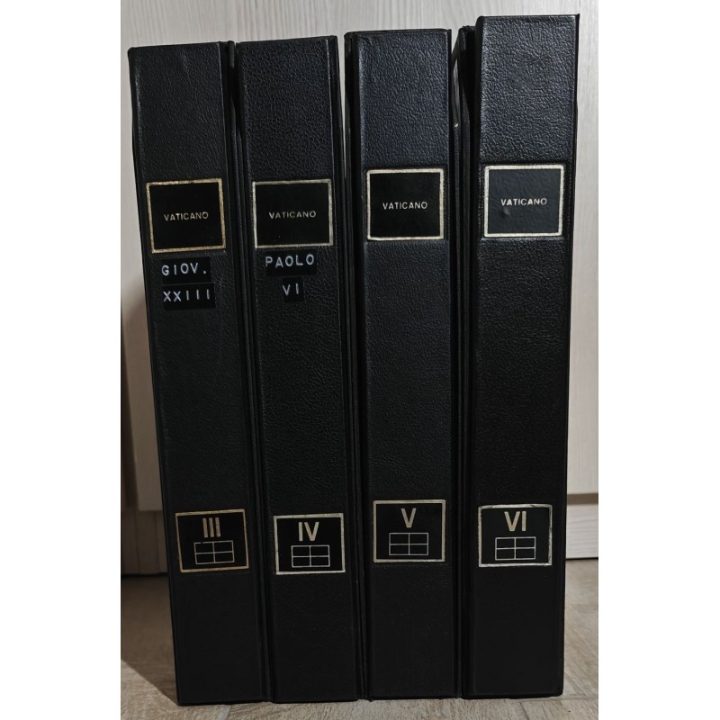 COLLEZIONE VATICANO SU BOLAFFI (4) 1959/80 QUARTINE COME FOTO IN DE...