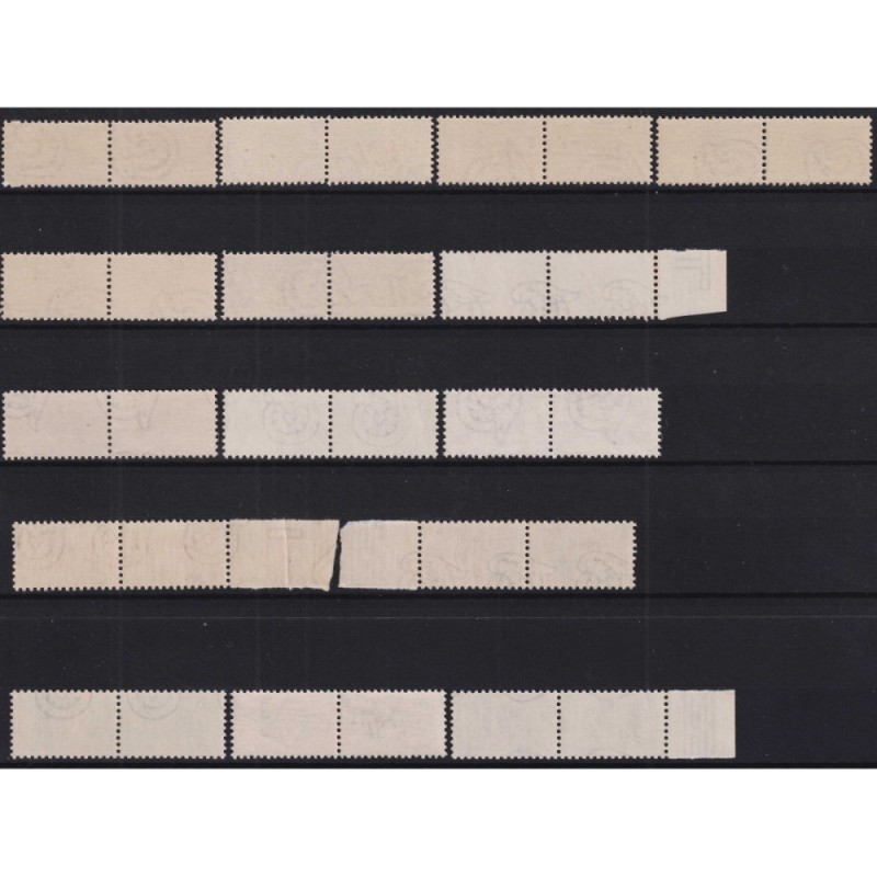 REPUBBLICA 1946-51 PACCHI POSTALI RUOTA COMPRESSO 300 L. G.I MNH** ...